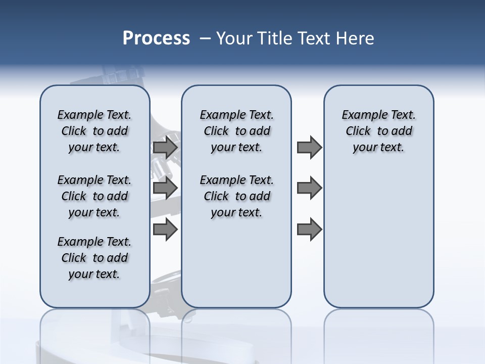 Equipment Technology Magnification PowerPoint Template