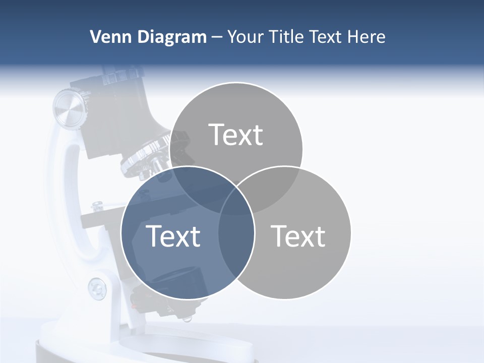 Equipment Technology Magnification PowerPoint Template