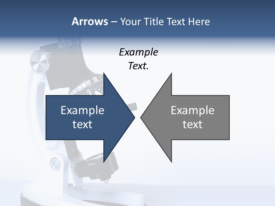 Equipment Technology Magnification PowerPoint Template