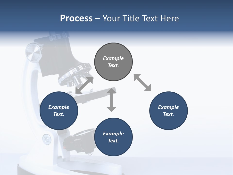Equipment Technology Magnification PowerPoint Template