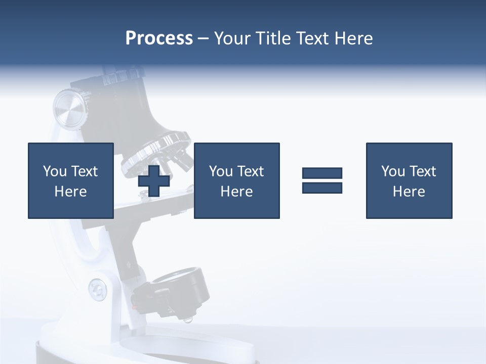 Equipment Technology Magnification PowerPoint Template