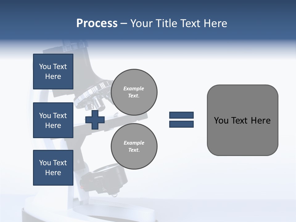 Equipment Technology Magnification PowerPoint Template