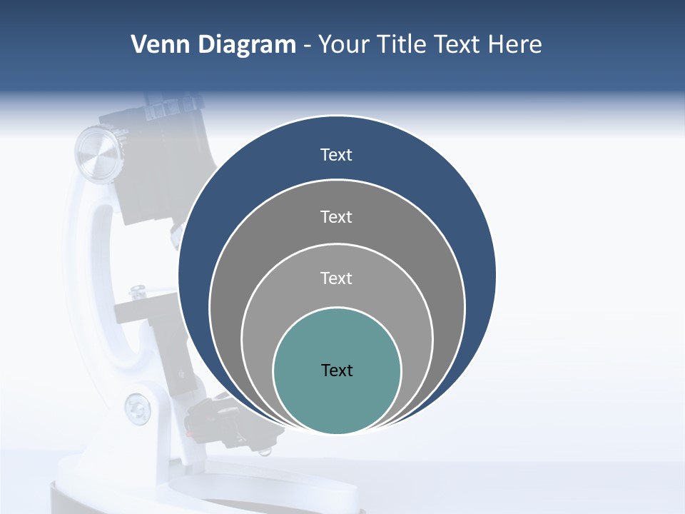 Equipment Technology Magnification PowerPoint Template
