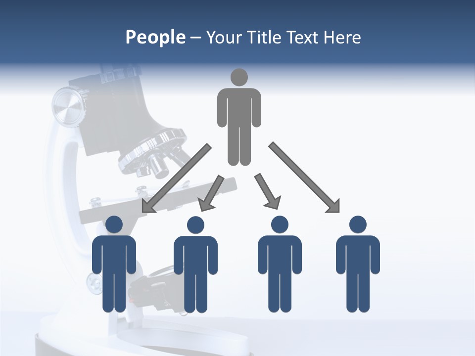 Equipment Technology Magnification PowerPoint Template