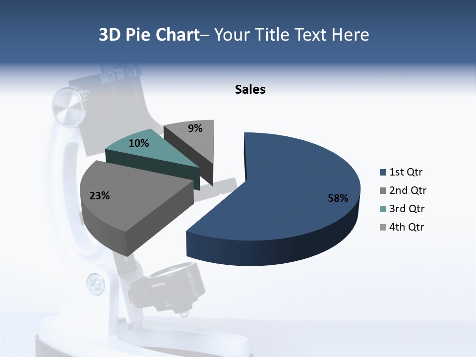 Equipment Technology Magnification PowerPoint Template