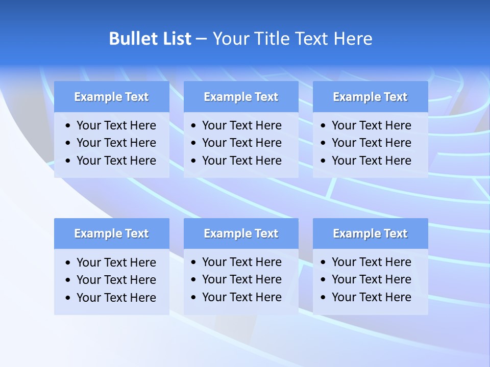 Scare Destination Brainstorm PowerPoint Template