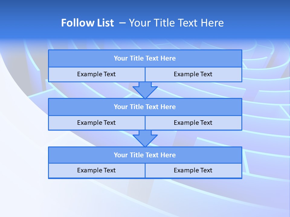 Scare Destination Brainstorm PowerPoint Template