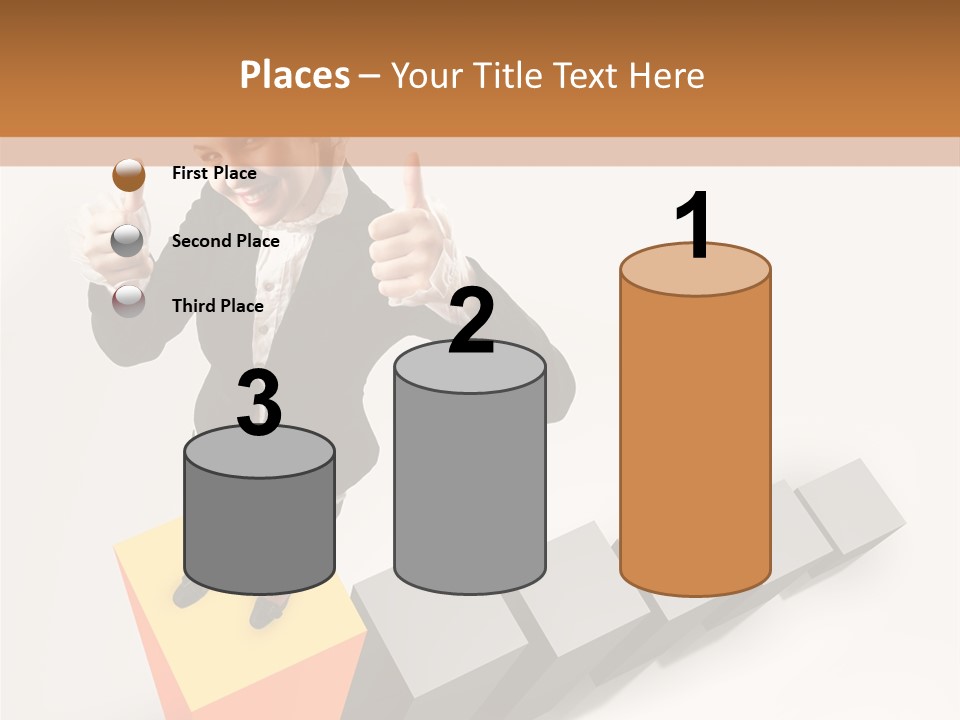 Confident Growth Success PowerPoint Template