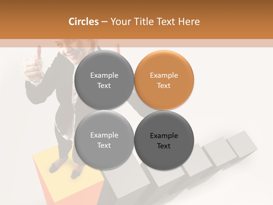 Confident Growth Success PowerPoint Template
