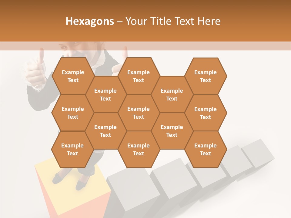 Confident Growth Success PowerPoint Template