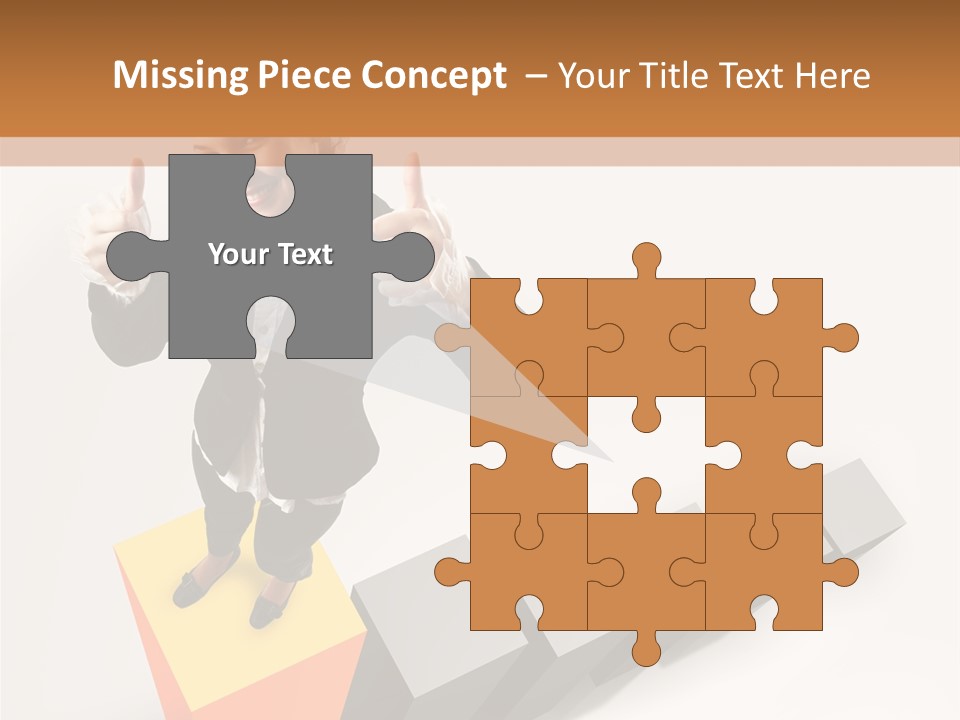 Confident Growth Success PowerPoint Template