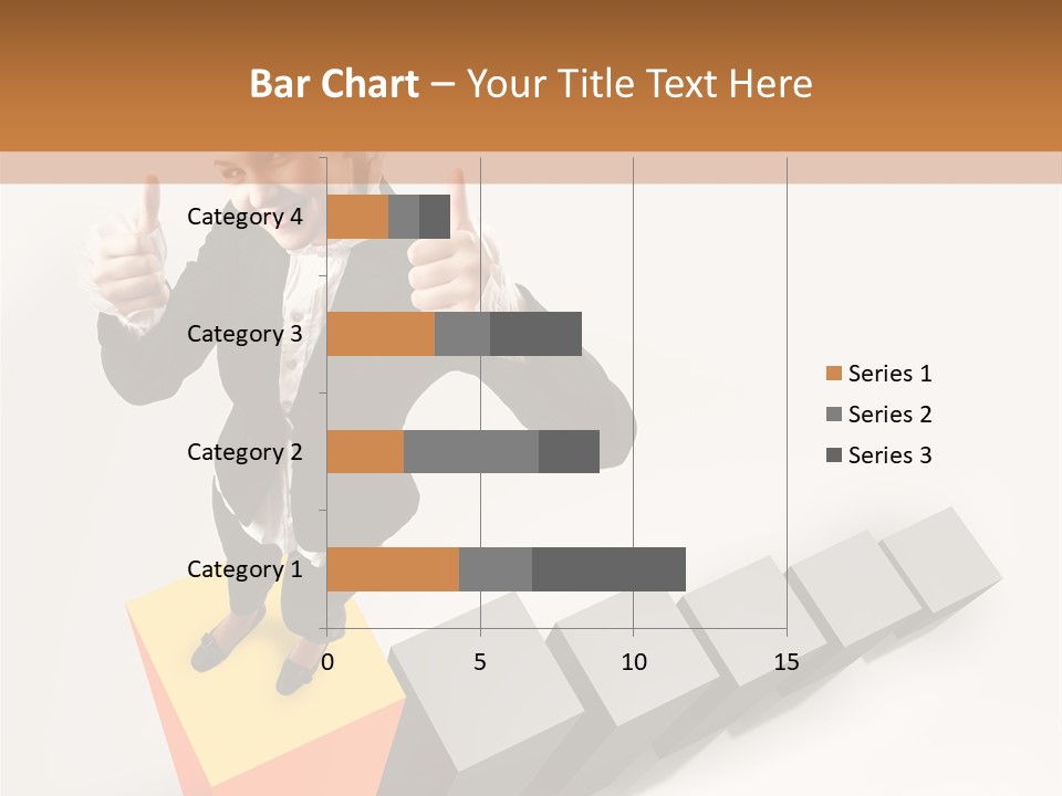 Confident Growth Success PowerPoint Template