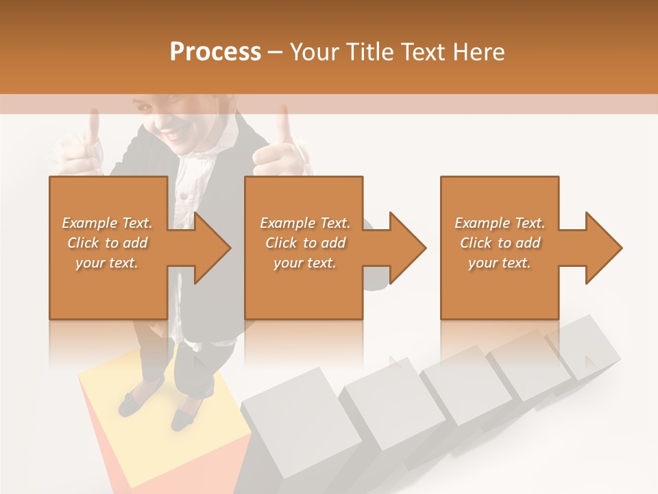 Confident Growth Success PowerPoint Template