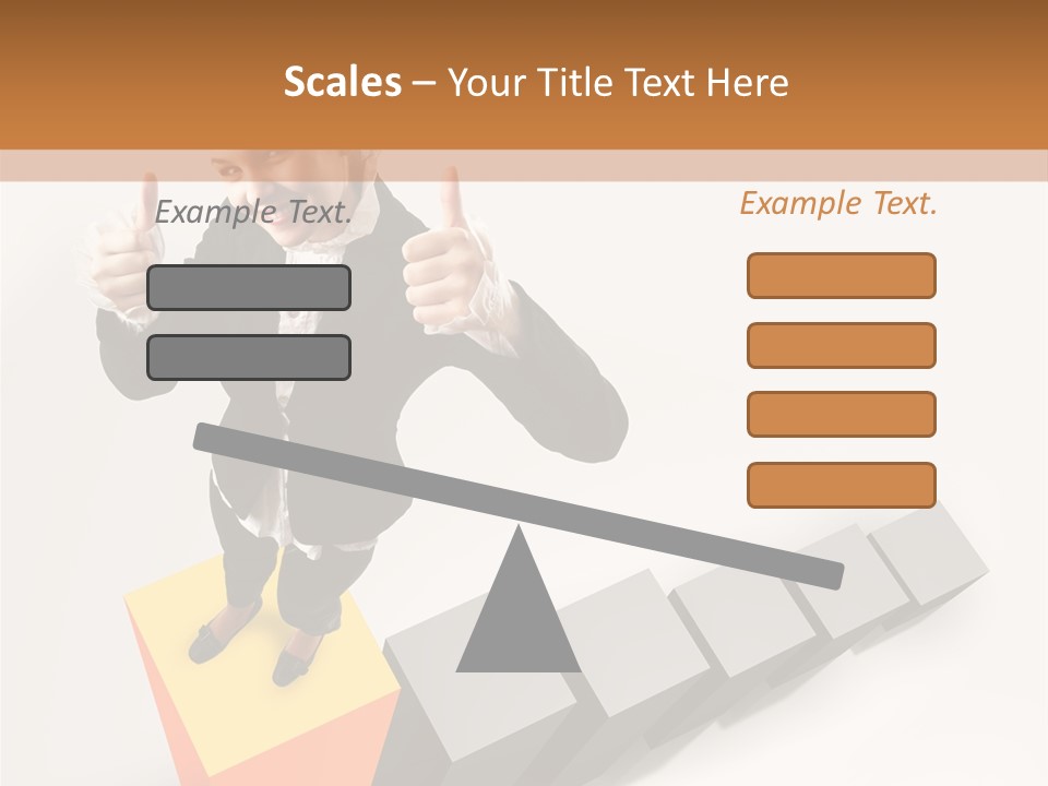 Confident Growth Success PowerPoint Template