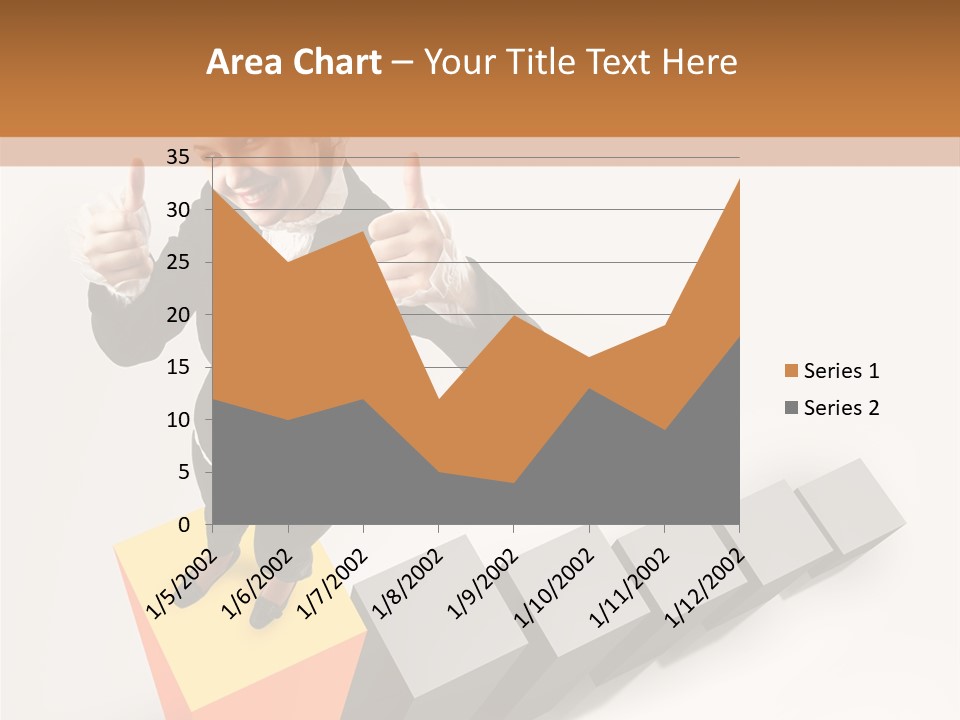 Confident Growth Success PowerPoint Template