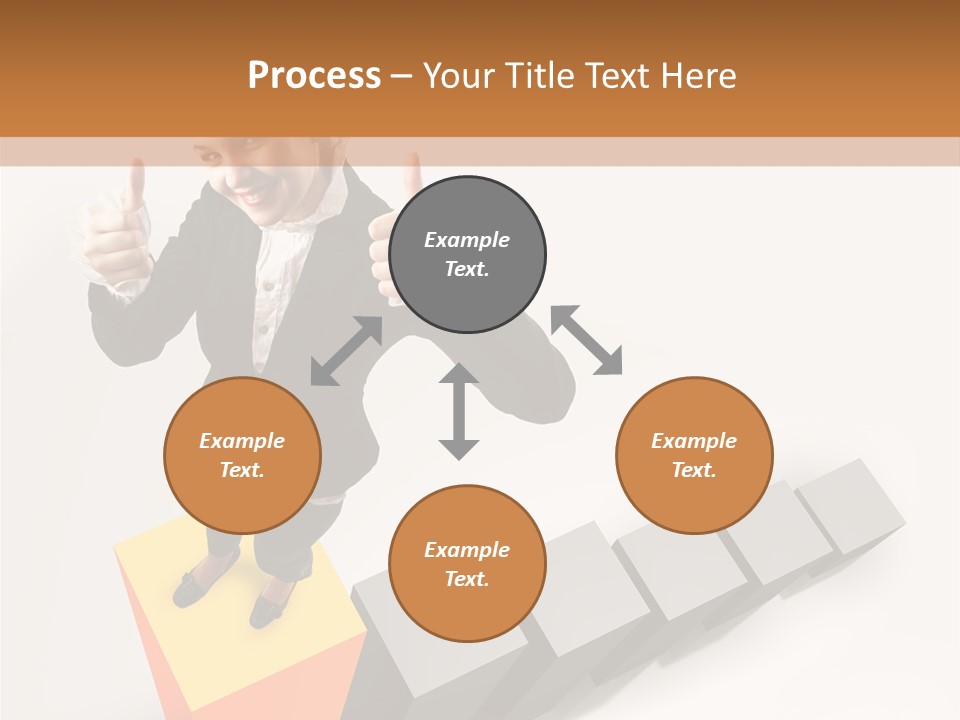 Confident Growth Success PowerPoint Template