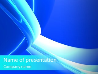 Desktop Screen Saver Backdrop PowerPoint Template