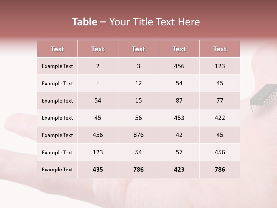 High Information Useful PowerPoint Template
