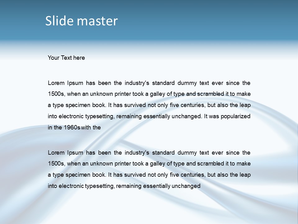 Blend Digital Shiny PowerPoint Template