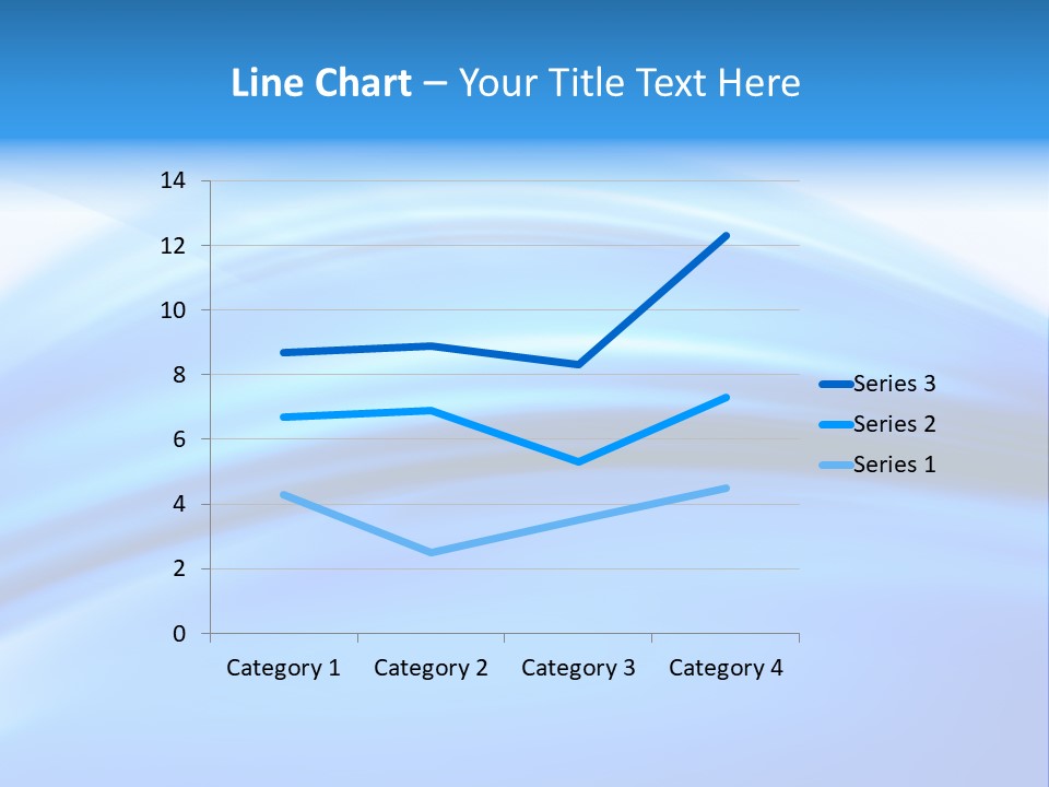 Blue Compositions Layers PowerPoint Template
