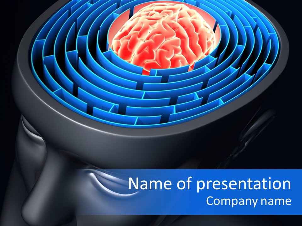 Mind Play Psychology PowerPoint Template