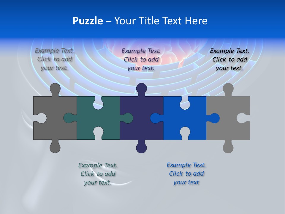 Mind Play Psychology PowerPoint Template