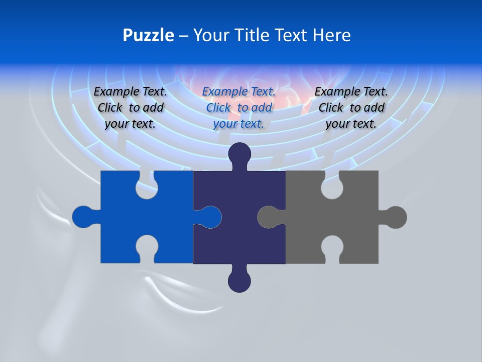 Mind Play Psychology PowerPoint Template