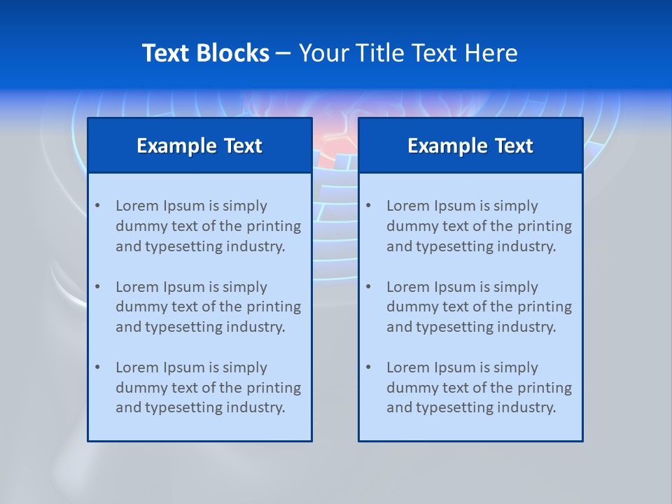 Mind Play Psychology PowerPoint Template