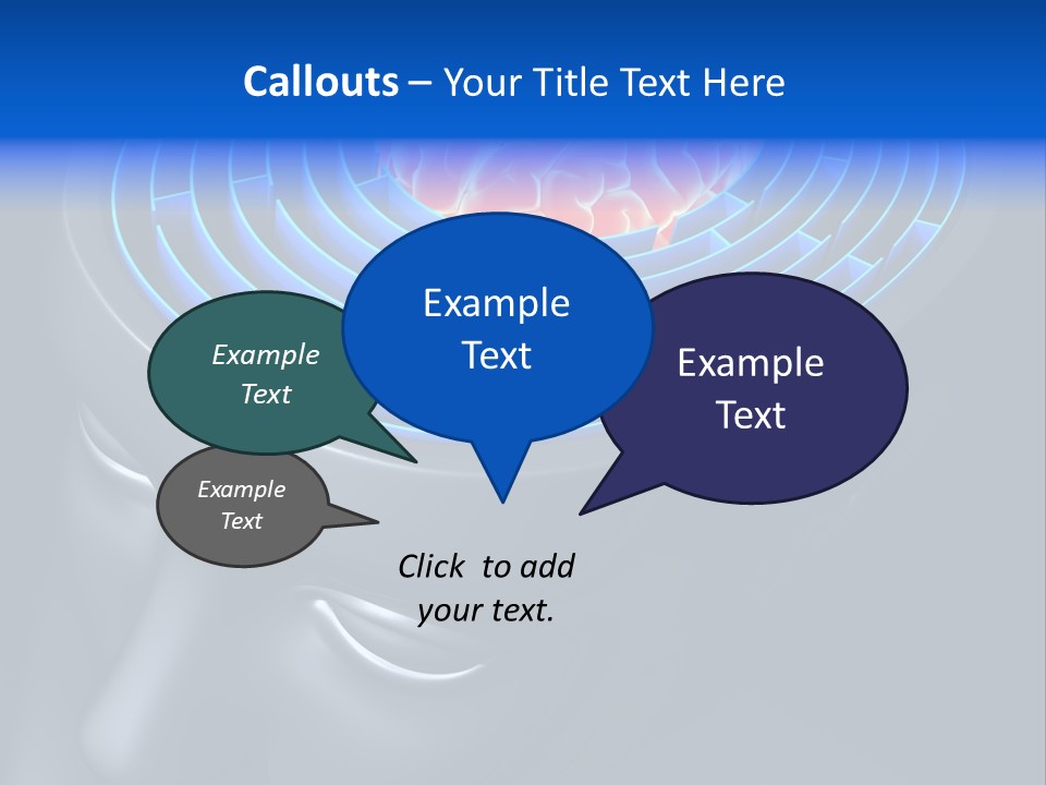 Mind Play Psychology PowerPoint Template