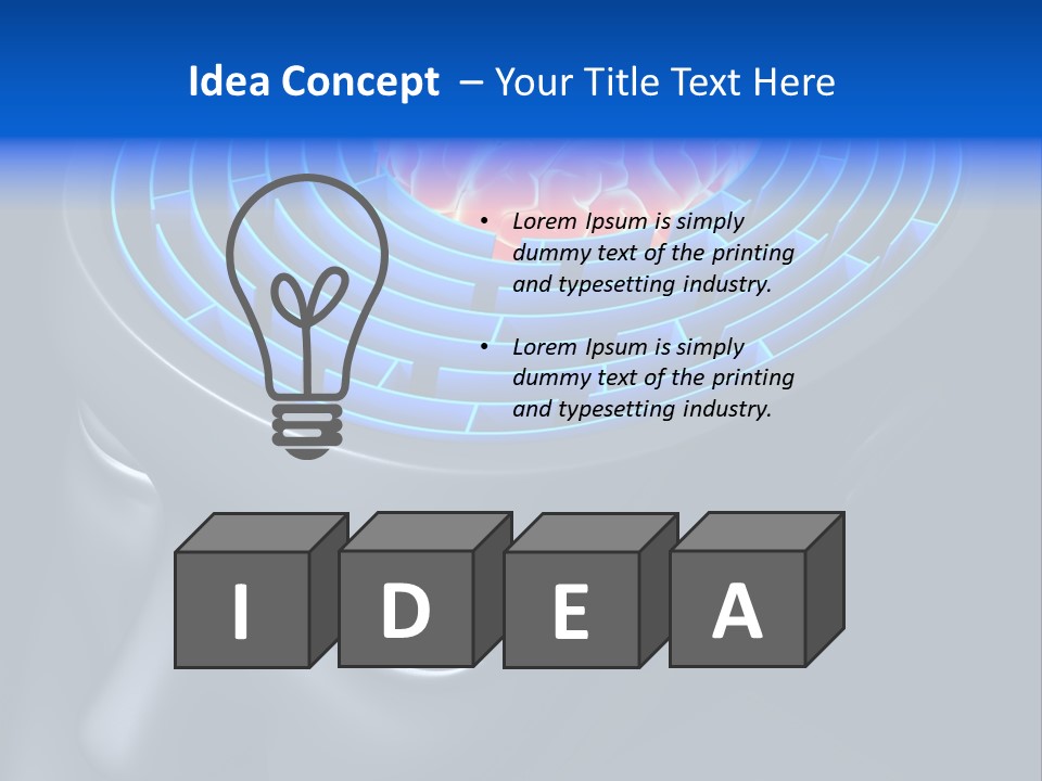 Mind Play Psychology PowerPoint Template