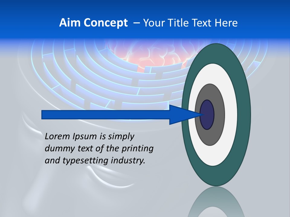 Mind Play Psychology PowerPoint Template