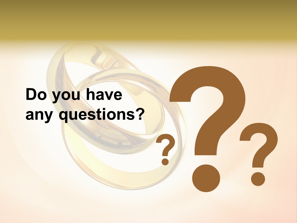 Propose Ceremony Faithful PowerPoint Template