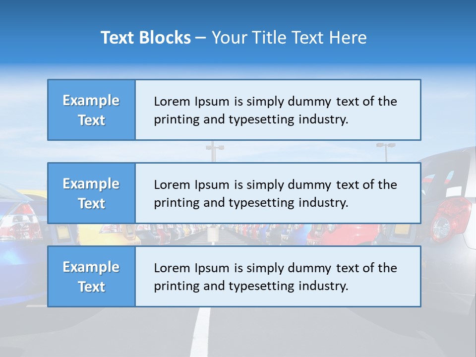 Line Retail Industrial PowerPoint Template