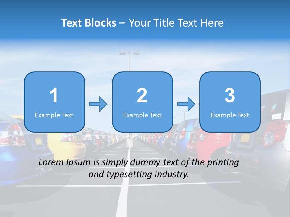 Line Retail Industrial PowerPoint Template