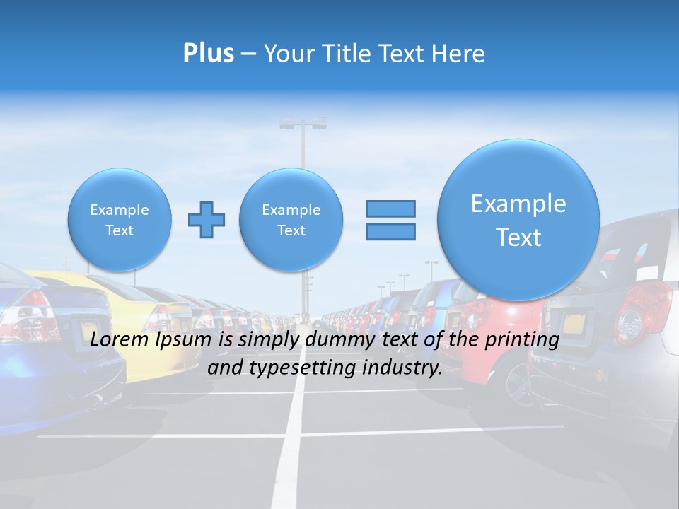 Line Retail Industrial PowerPoint Template