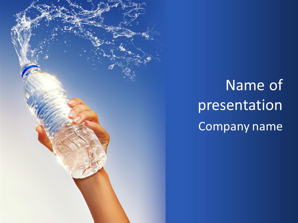 Frozen Open Bubble PowerPoint Template