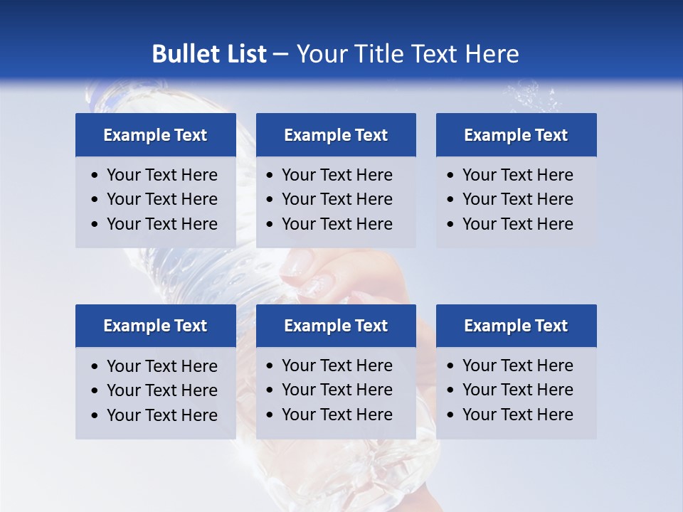 Frozen Open Bubble PowerPoint Template