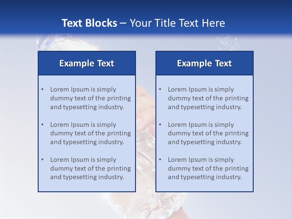 Frozen Open Bubble PowerPoint Template