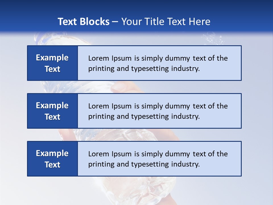 Frozen Open Bubble PowerPoint Template