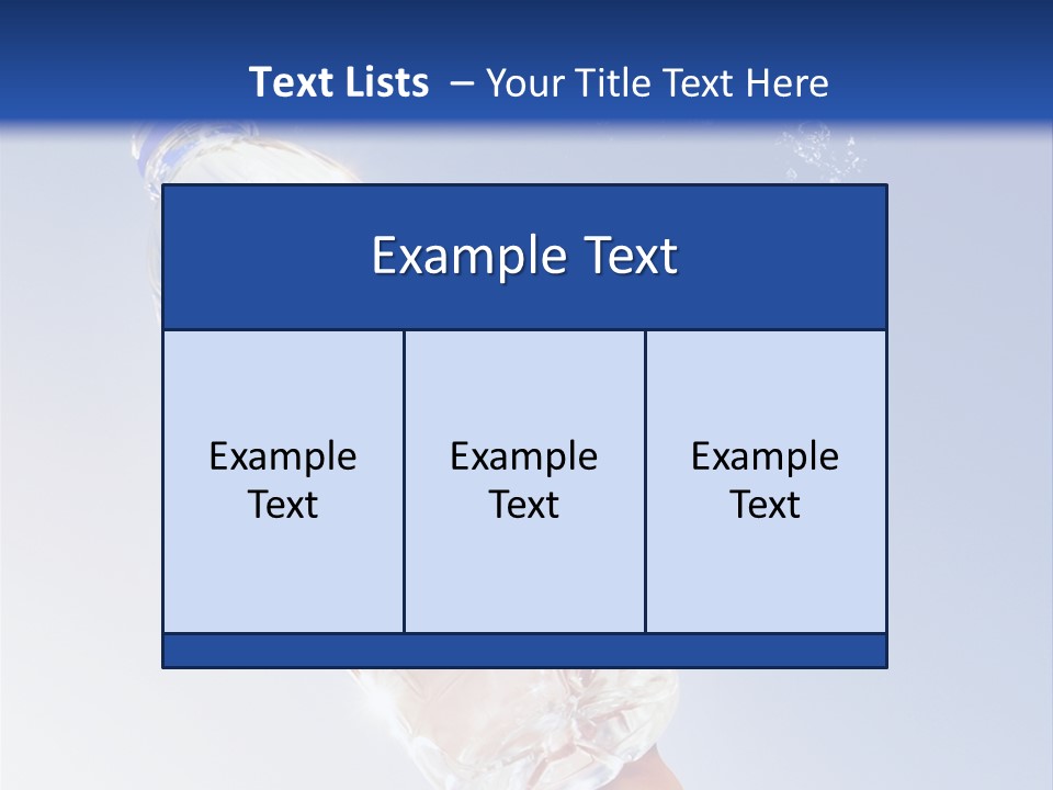 Frozen Open Bubble PowerPoint Template