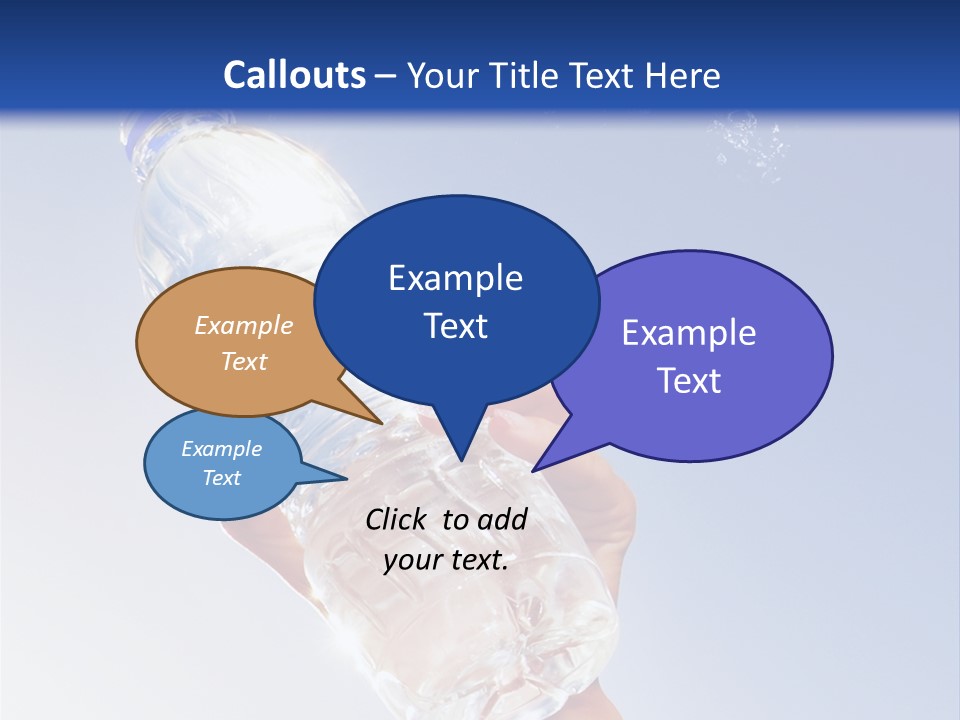 Frozen Open Bubble PowerPoint Template