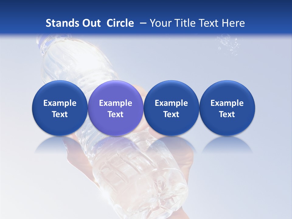 Frozen Open Bubble PowerPoint Template
