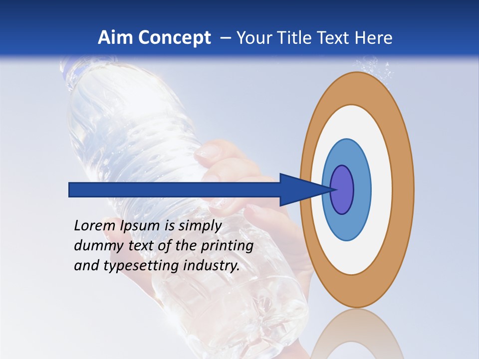 Frozen Open Bubble PowerPoint Template