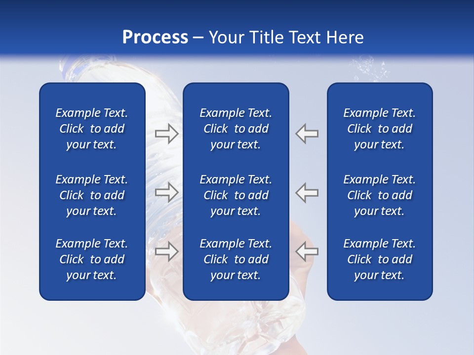 Frozen Open Bubble PowerPoint Template