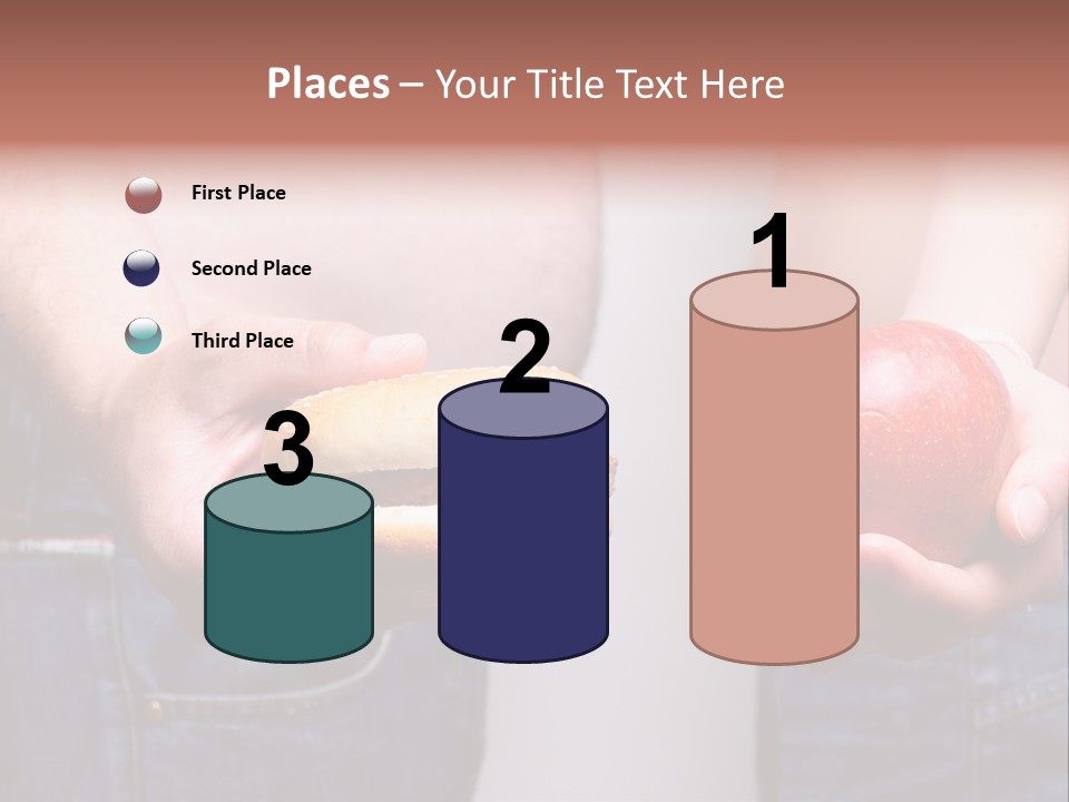 Red Unhealthy Diet PowerPoint Template