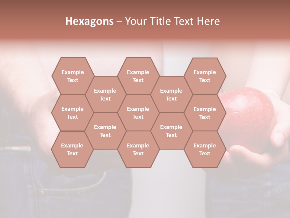 Red Unhealthy Diet PowerPoint Template