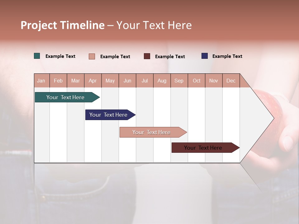 Red Unhealthy Diet PowerPoint Template