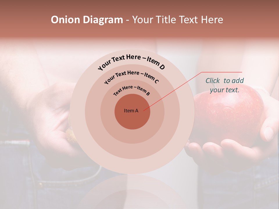 Red Unhealthy Diet PowerPoint Template