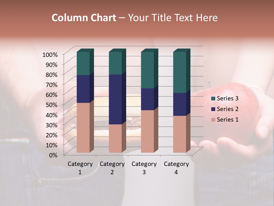 Red Unhealthy Diet PowerPoint Template