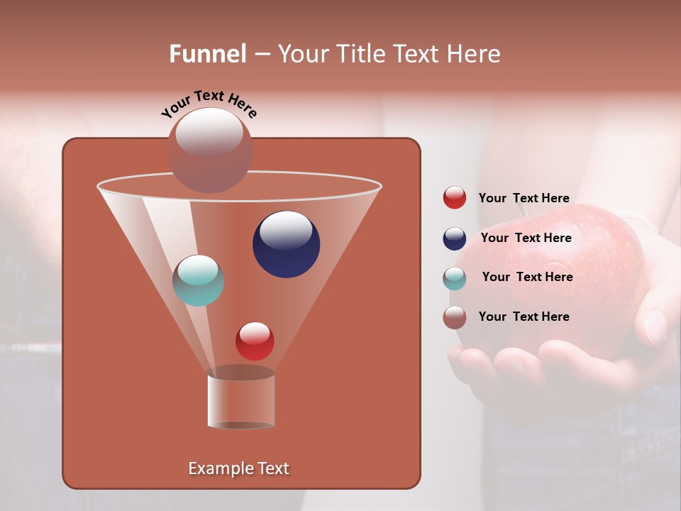 Red Unhealthy Diet PowerPoint Template
